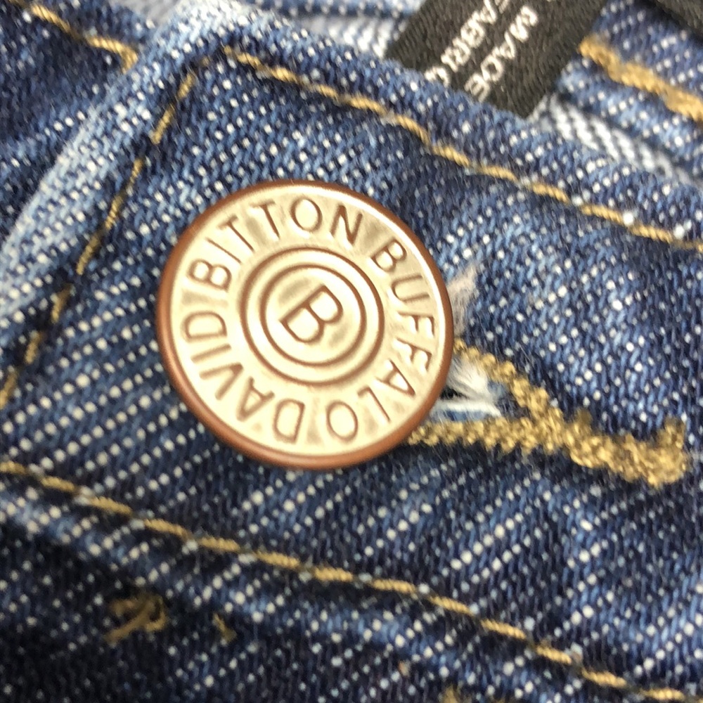 LIKE NEW DAVID BITTON BROOKE HIGH-RISE STRAIGHT CROP JEANS 26x26 ⭐️ - Picture 6 of 11